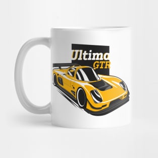 Yellow Ultima GTR Racing Mug